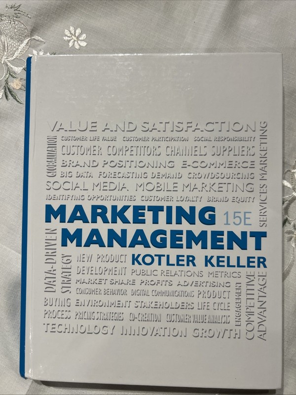 Marketing Management 15th Edition by Philip Kotler (Author), Kevin Keller-Great!