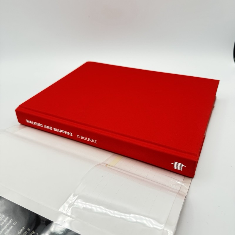 Walking and Mapping: Artists as Cartographers Hardcover 2013 MIT Karen O'Rourke gallery