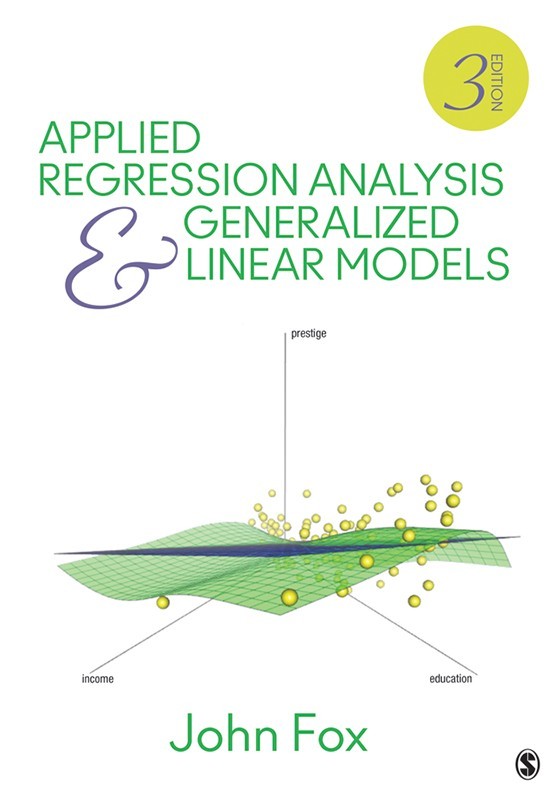Applied Regression Analysis and Generalized… (3rd Ed) by Fox (9781452205663)