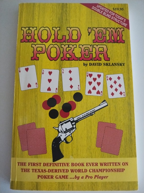 HOLD ‘EM POKER BY DAVID SKLANSKY 1997 EDITION “A MUST READ BOOK”