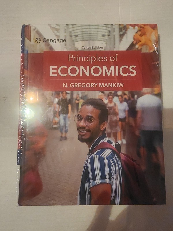 New Principles of Economics by N. Mankiw (2023, Hardcover) Cover Has Wrinkles