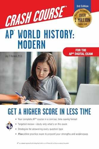 AP® World History: Modern Crash – Paperback, by Harmon Jay P. – Very Good
