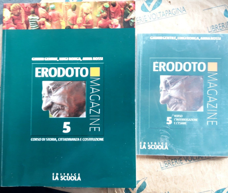 ERODOTO MAGAZINE VOL. 5 (IN 2 TOMI) – G. GENTILE L. RONGA A. ROSSI – LA SCUOLA