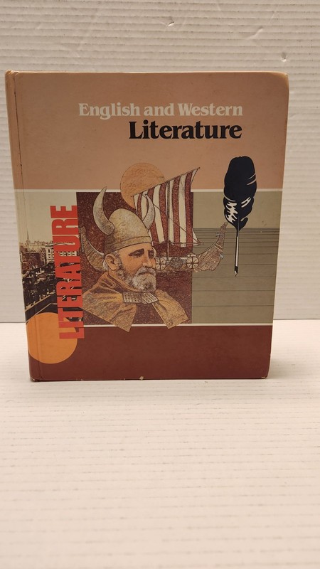 English And Western Literature Hard Cover 1984 Macmillan Pre-owned