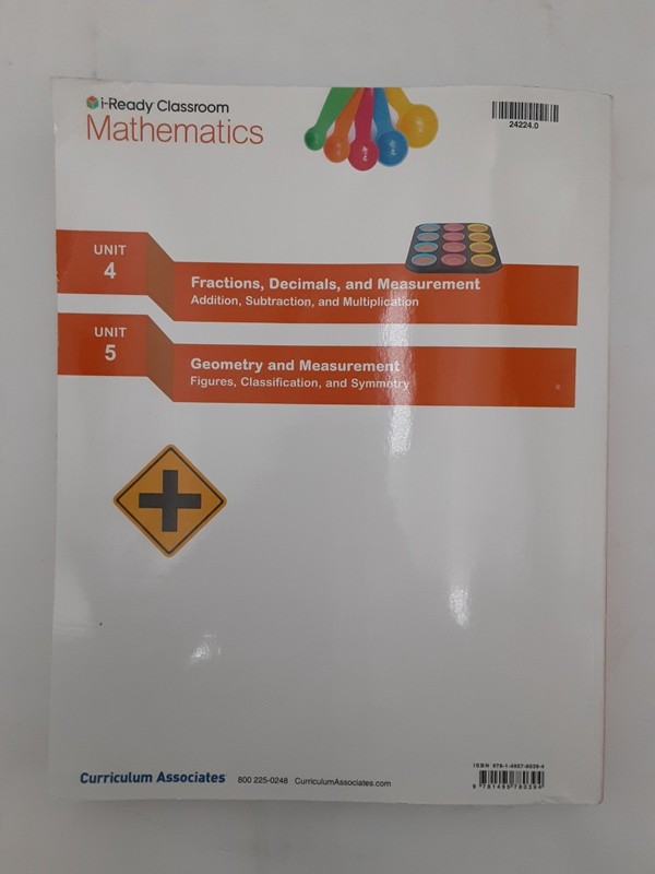 i Ready Mathematics Grade 4 Vol 2 Only, New 9781495780394 gallery