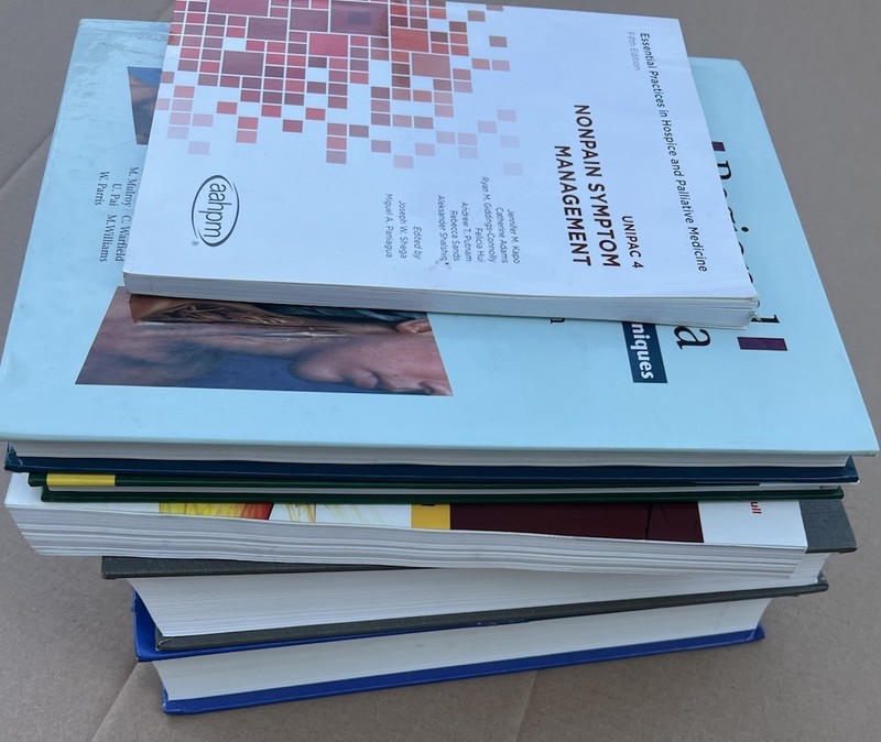 Lot of 6 Pain Management & Anesthesiology Medical Textbooks Springer Elsevier gallery