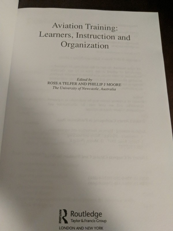 Aviation Training Learners Instruction and Organization gallery