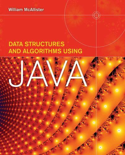 Data Structures and Algorithms Using Java – paperback, 076375756X, McAllister