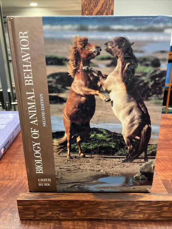 BIOLOGY OF ANIMAL BEHAVIOR By James W. Grier & Theodore Burk (Linda Fink)