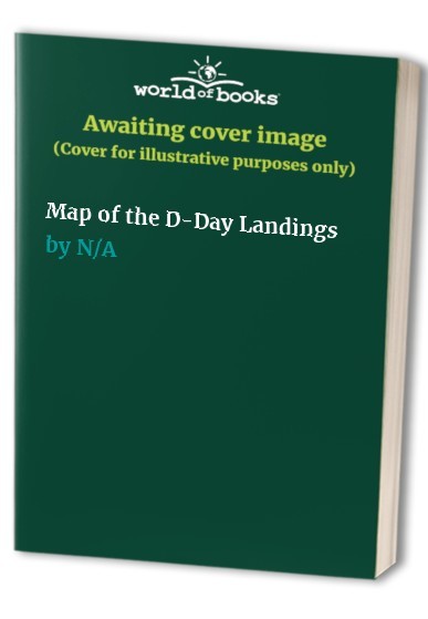 Map of the D-Day Landings Sheet map Book The Fast Free Shipping