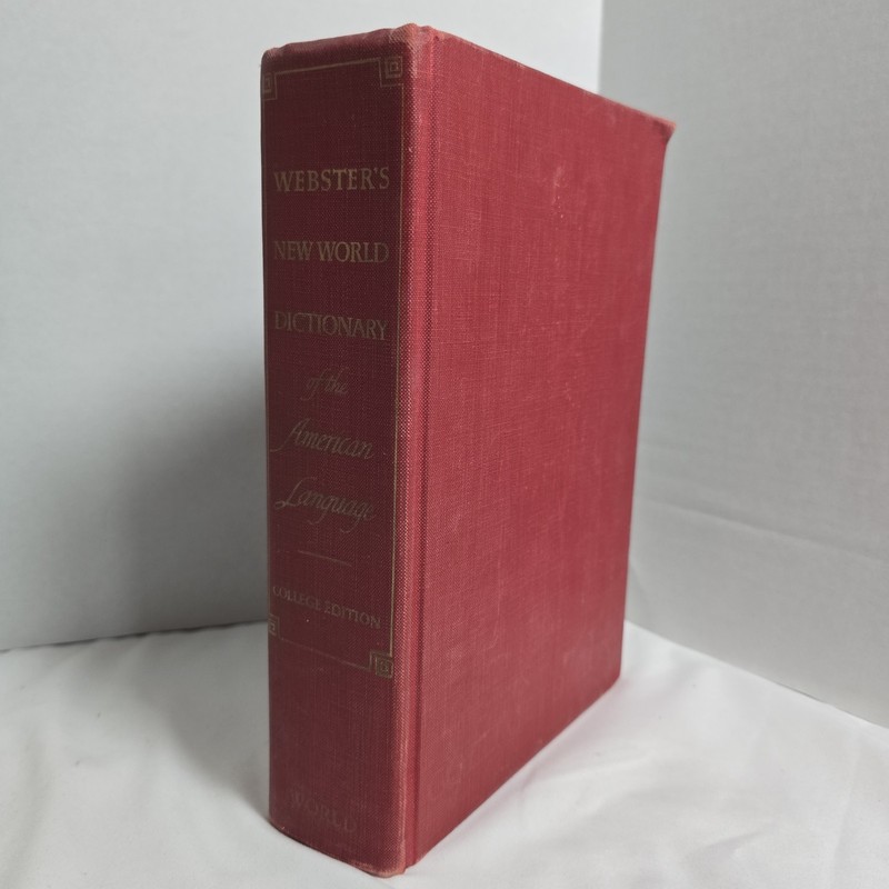 Webster’s New World Dictionary of the American Language 1966 College Edition VTG