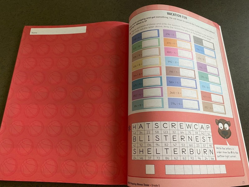 Origo Stepping Stones TEXAS Core Mathematics Practice Book Grade 5 - NEW gallery
