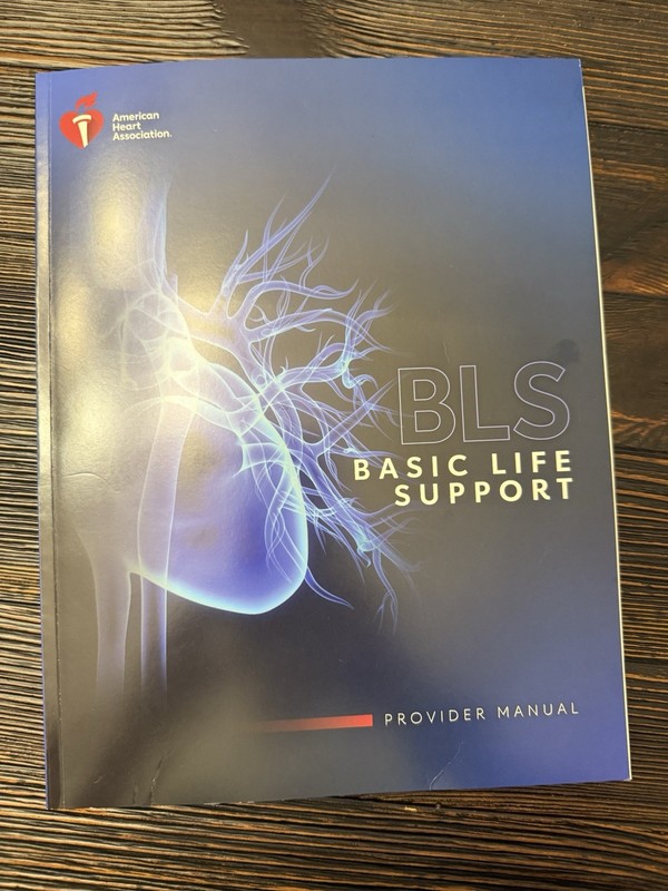 Basic Life Support Provider Manual by American Heart Association (2020, Trade…