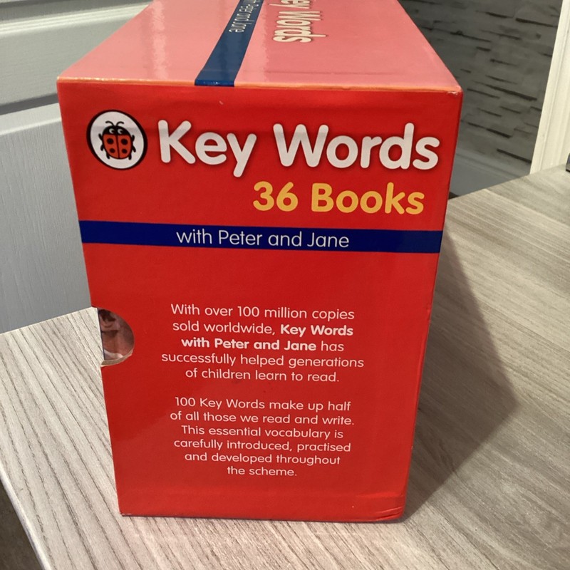 "Key Words with Peter and Jane" 34 book collection box set BRAND NEW gallery
