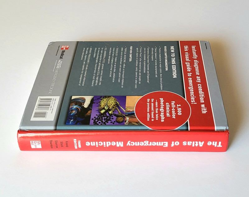 The Atlas of Emergency Medicine, Third Edition 2010 Hardcover VG Condition gallery