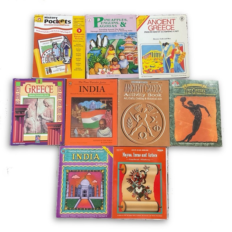 READ DESCRIPTION! 1990s-2000s Instructional Education Books Global Studies