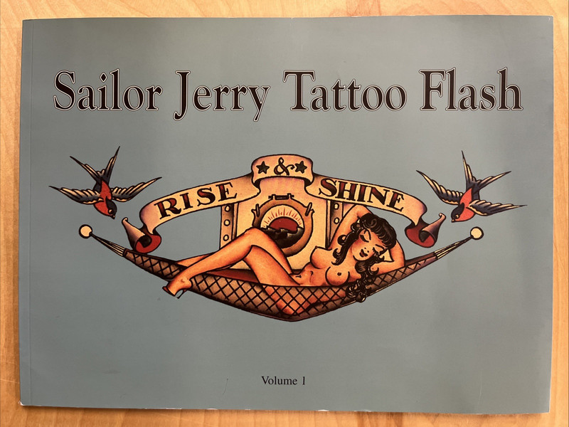SAILOR JERRY TATTOO FLASH Ed Hardy Volume 1 (Hardy Marks 2001) VG Paperback