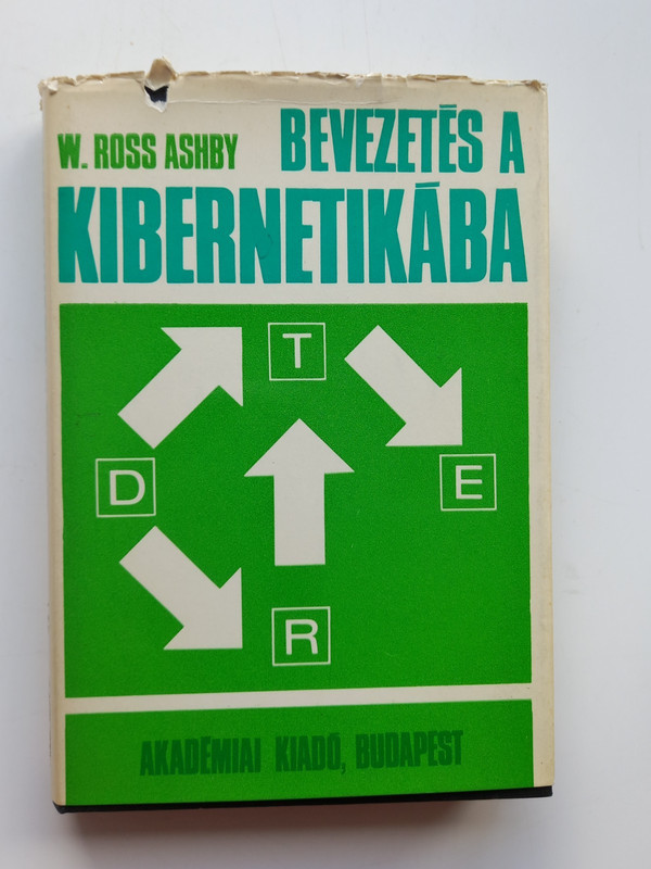 Cybernetics A Kibernetika W Ross Ashby 1972 Hardback Dust Jacket Hungary
