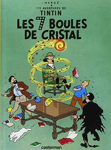 7 BOULES DE CRISTAL (AVENTURES DE TINTIN) (FRENCH EDITION) By Herge - Hardcover