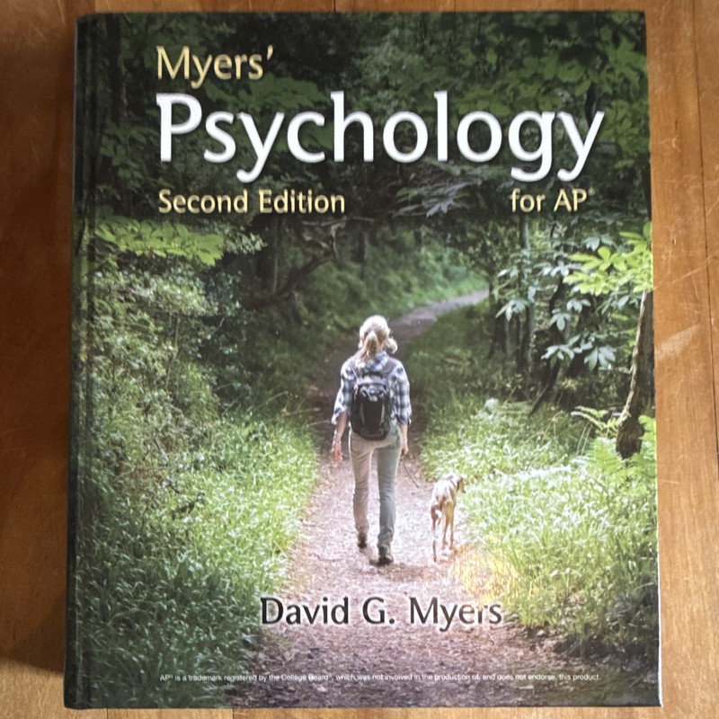 Myers' Psychology for AP 2nd Edition Textbook by David G. Myers