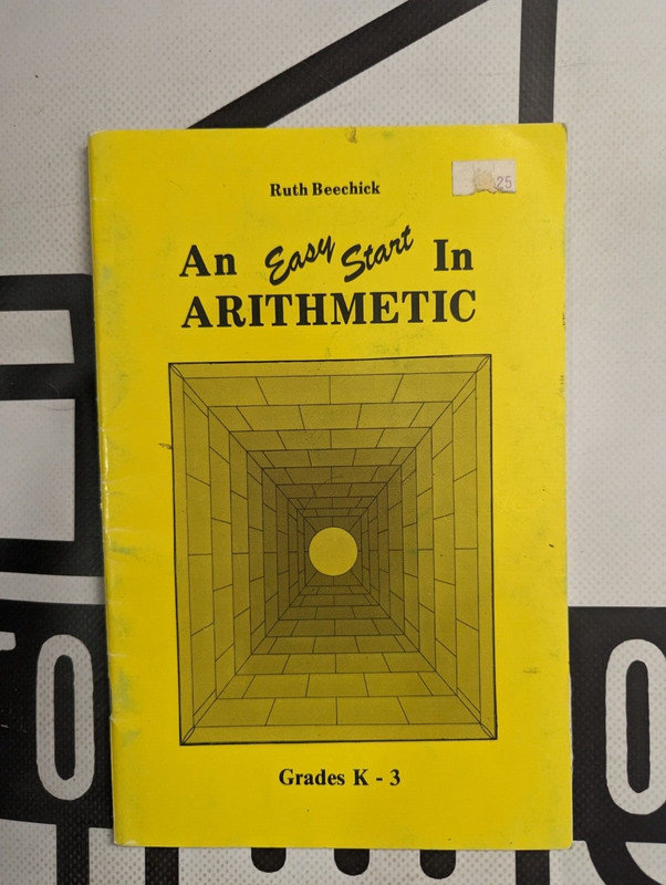 An Easy Start in Arithmetic : Grades K-3 by Ruth Beechick 1986 Paperback Vintage