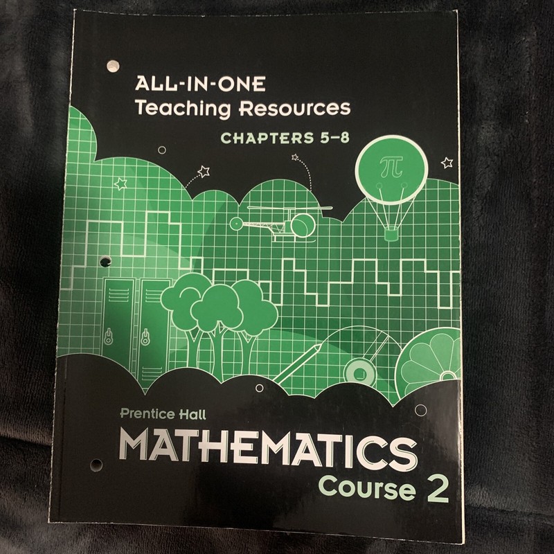 All-in-one Teaching Resources, Chapters 5-8, Prentice Hall mathemati – VERY GOOD