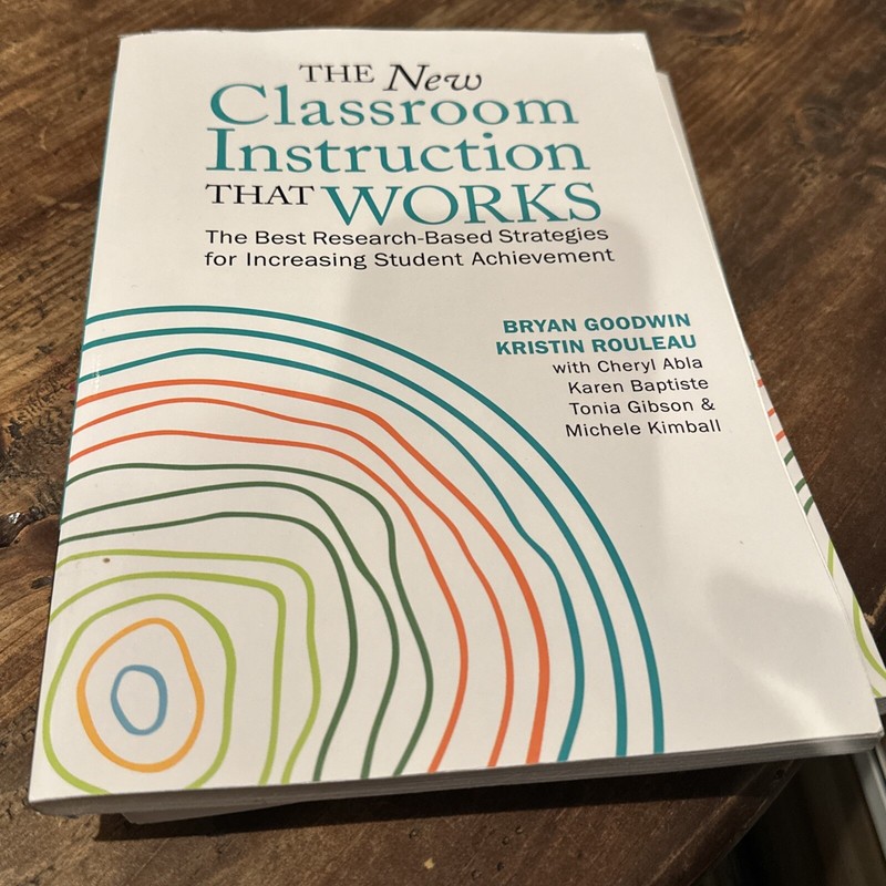 New Classroom Instruction That Works : The Best Research-Based Strategies for…