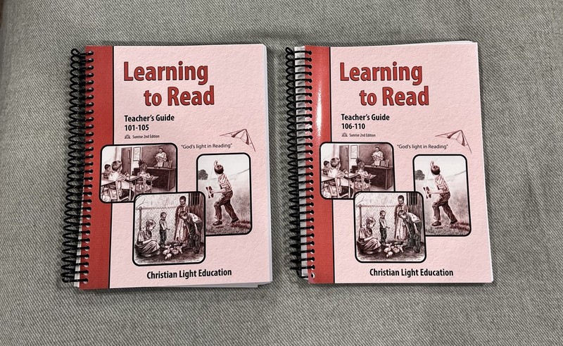 Christian Light Education Teacher’s Guide 101-105 & 106-110 – 2015/16