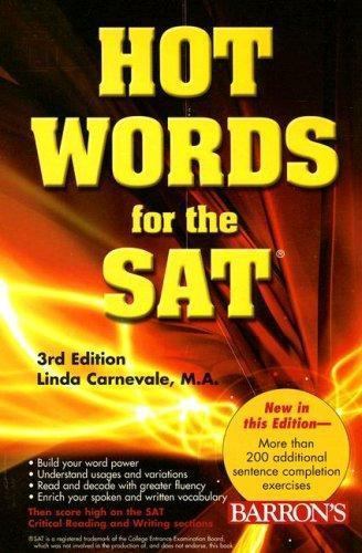 Hot Words for the SAT – 9780764136320, paperback, Linda Carnevale MA