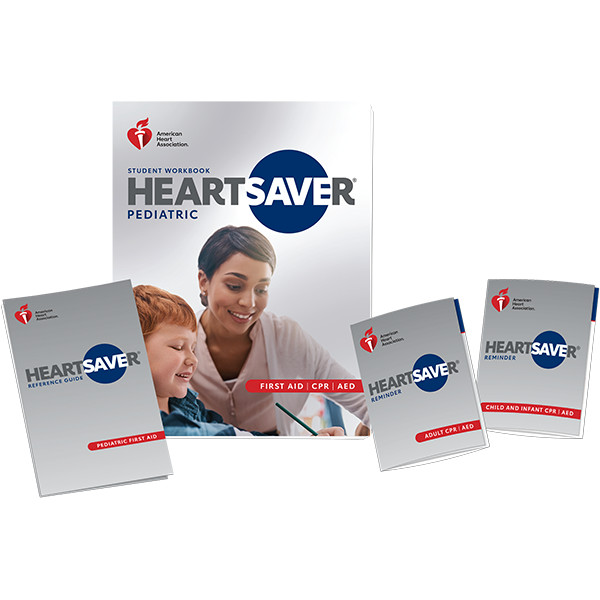 Heartsaver Pediatric First Aid CPR AED Student Workbook by American Heart Assoc