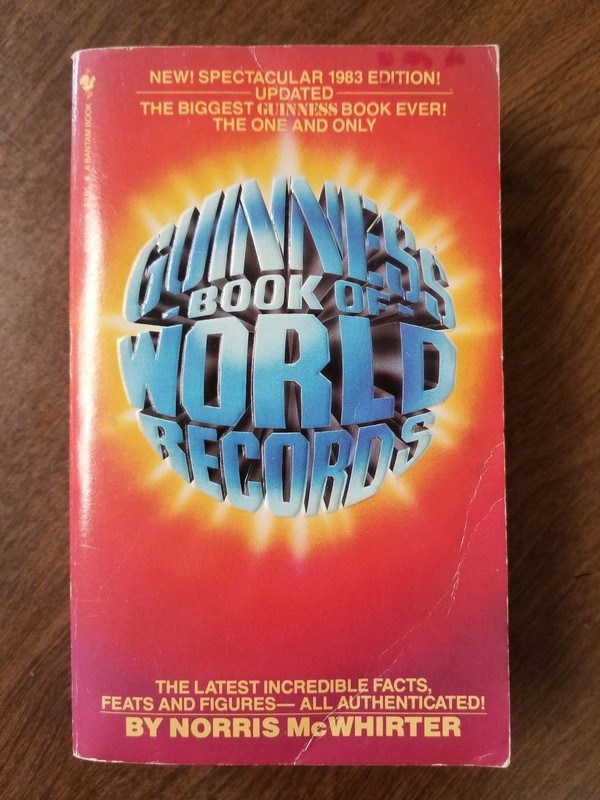Guinness Book of World Records by McWhirter, Norris(FC30-3)