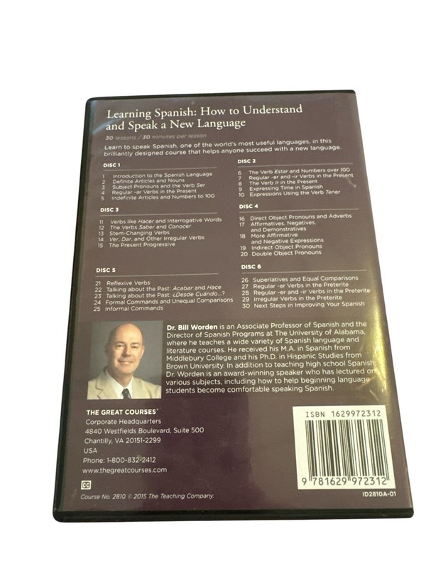 The Great Courses-Learning Spanish Set How to Understand & Speak a New Language gallery