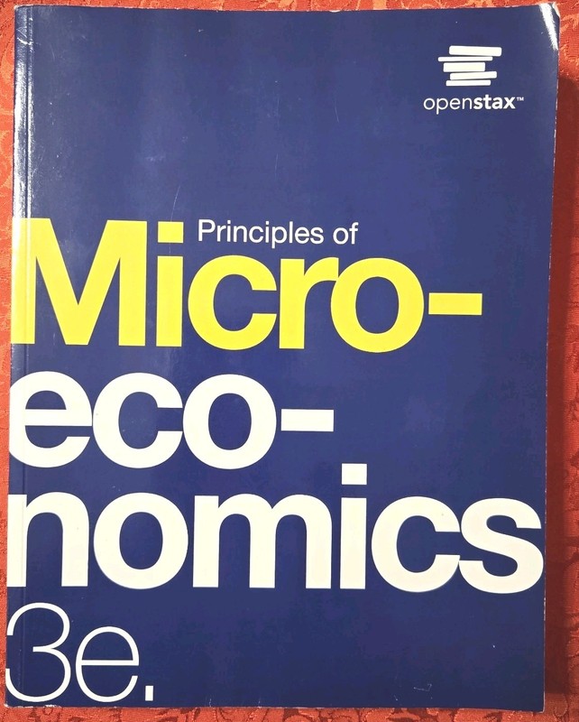 Principles of Microeconomics 3e by OpenStax Rice University Paperback SEE PHOTOS