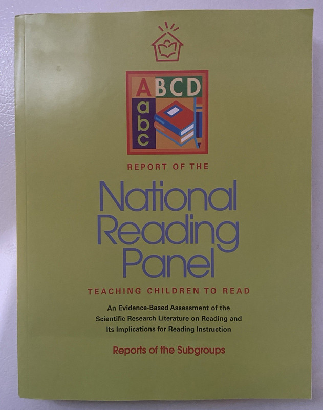 National Reading Panel Teaching Children to Read Report 2000 Subgroups
