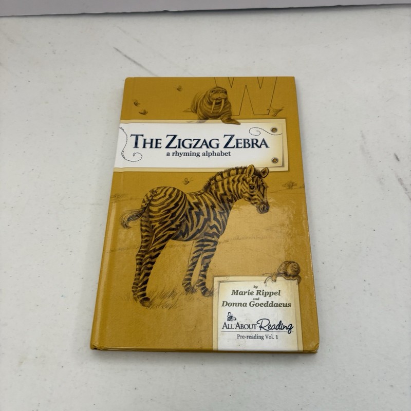 All About Reading Pre Reading Readers Volume 1 Zig Zag Zebra Yellow