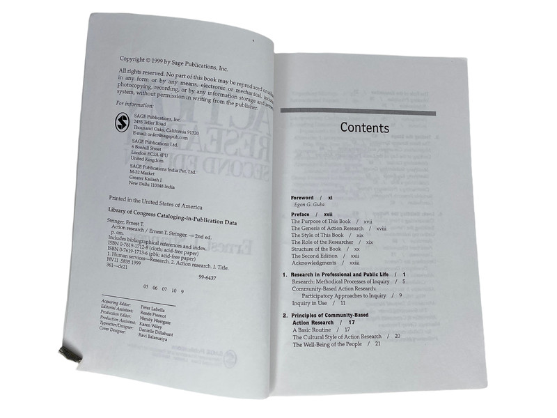 Ernest T. Stringer, Action Research Second Edition gallery