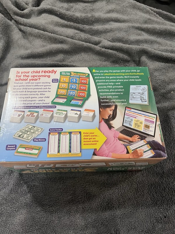 LakeShore Are You Ready For 3rd Grade Game Show Ages 7+ New Sealed gallery