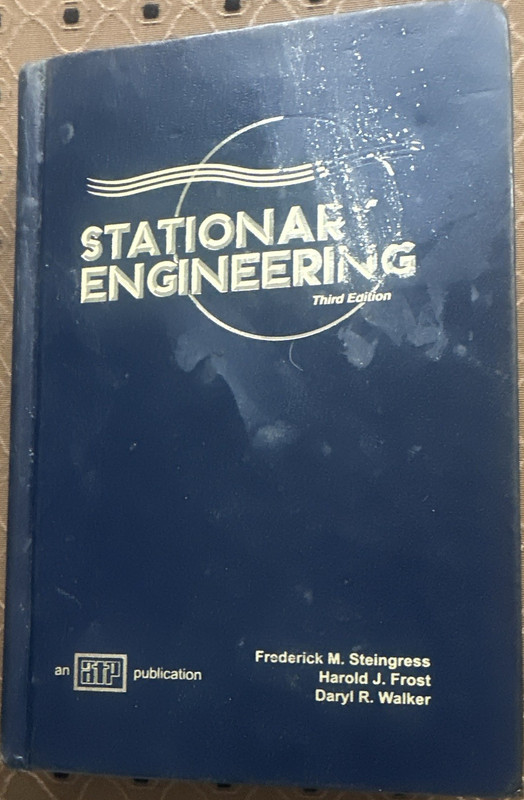 ATP Stationary Engineering 3rd Edition Hardcover Steingress Frost Walker