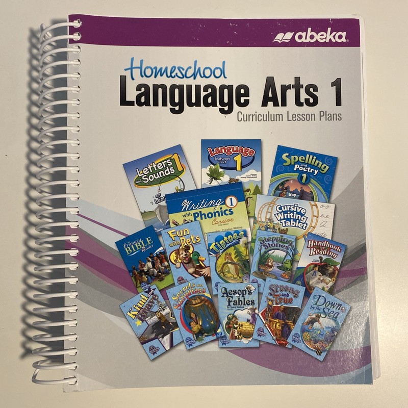 Abeka Language Arts 1 Curriculum Lesson Plans