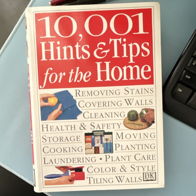 DK Publishing 10,001 Hints & Tips for the Home Book Home Improvement