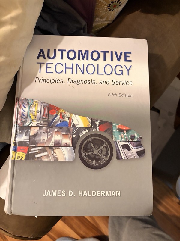 Pearson Automotive Technology Fifth Edition Textbook by James D. Halderman