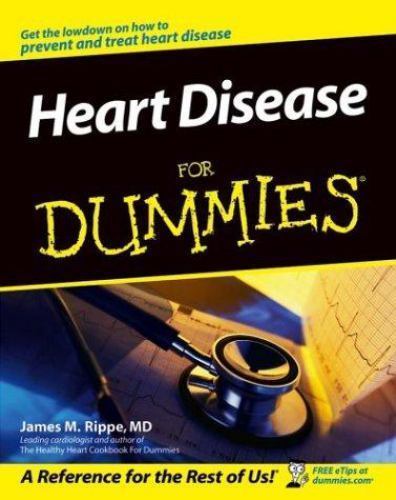 Heart Disease for Dummies - 9780764541551, paperback, James M Rippe