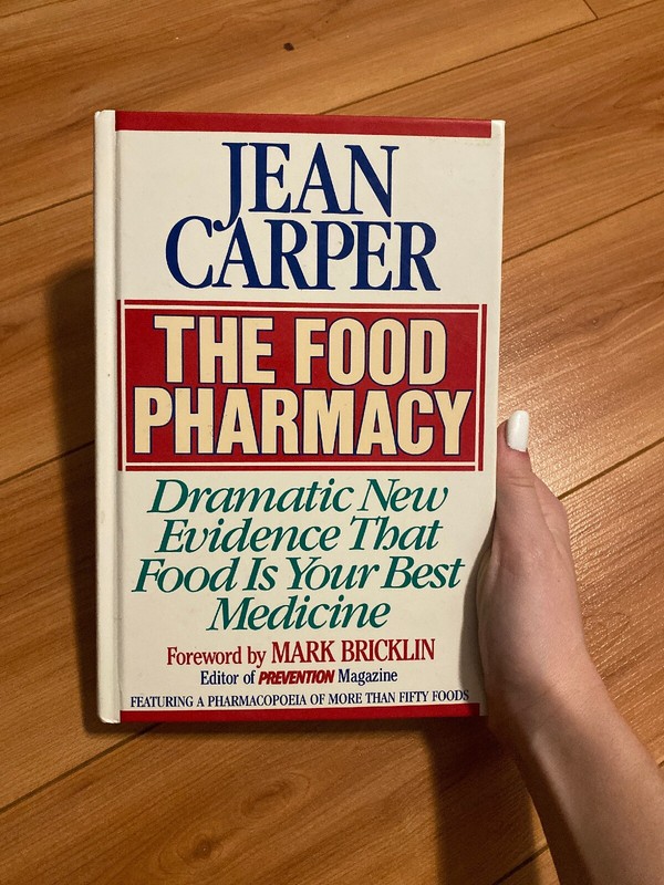 The Food Pharmacy by Jean Carper (1989, Paperback)