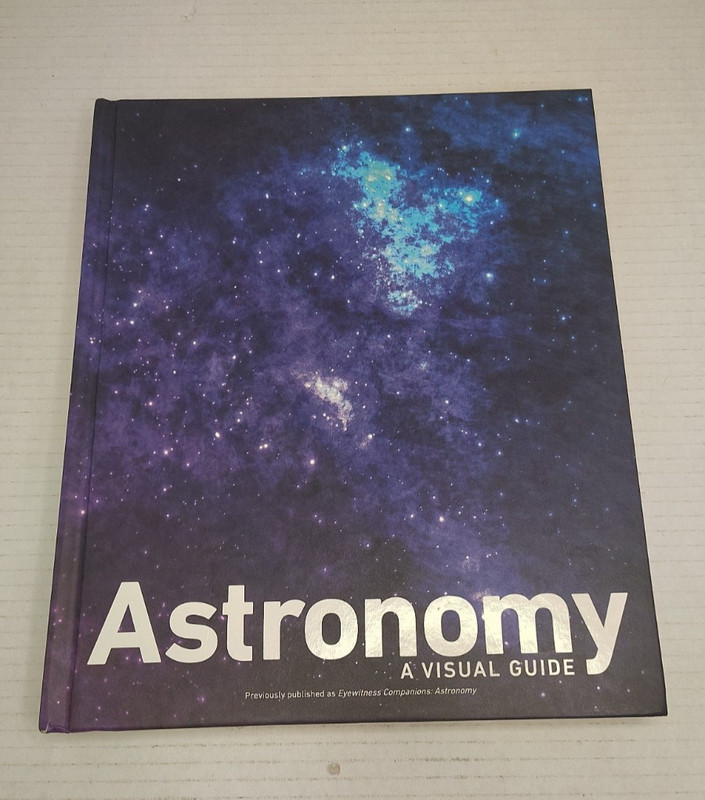 Astronomy: A Visual Guide by Ian Ridpath (2018, Hardcover, DK Publishing) – Illu