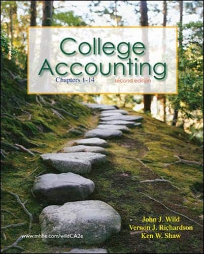 College Accounting Ch 1-14 with Annual Report