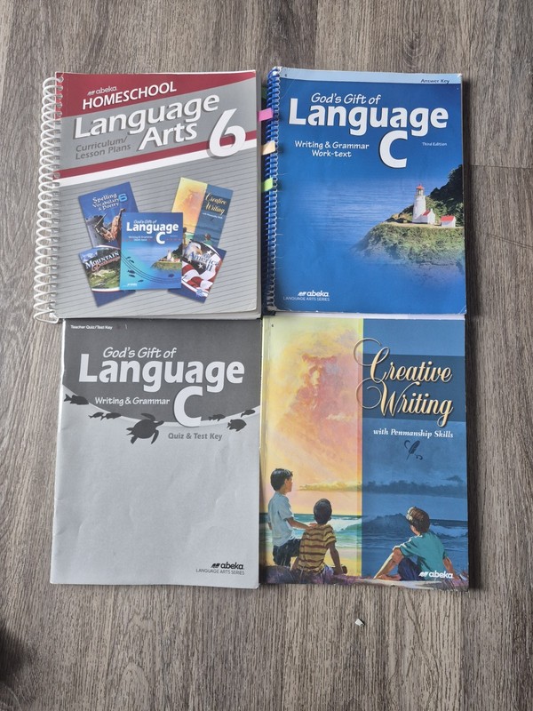 Abeka Grade 6 Lot of 31 Books. Curriculum Plans, Answer Keys, Reading Books gallery