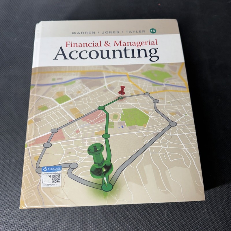 Financial & Managerial Accounting - Hardcover By Warren, Carl - Good