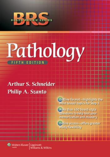 BRS Pathology (Board Review Series) – Paperback, by Schneider MD Fifth Ed.