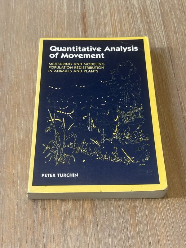 Quantitative Analysis of Movement by Peter Turchin 1998 SC