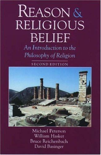 Reason and Religious Belief: An Intr- 9780195113471, Michael Peterson, paperback